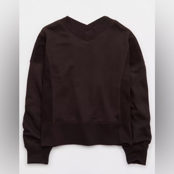 Aerie Après-Chill Sweatshirt and Trouser Set - Picture 3 of 7